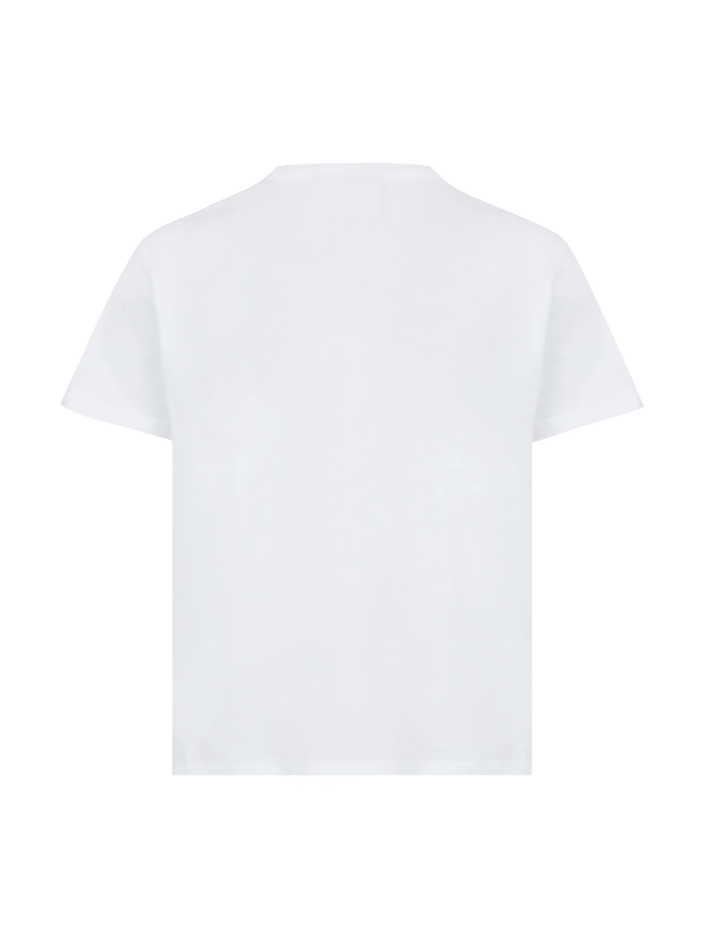 T-shirt Elly bianca con patch a fiori, vichy e righe product image 2