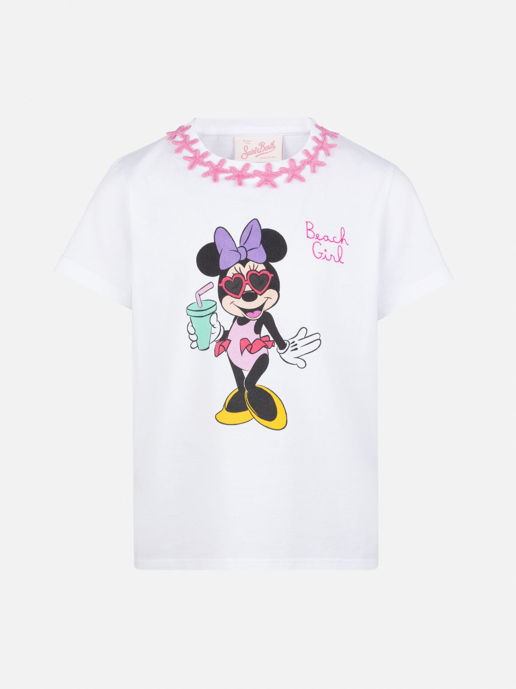 T-shirt Elly bianca con stampa Minnie | Special Edition product image 1