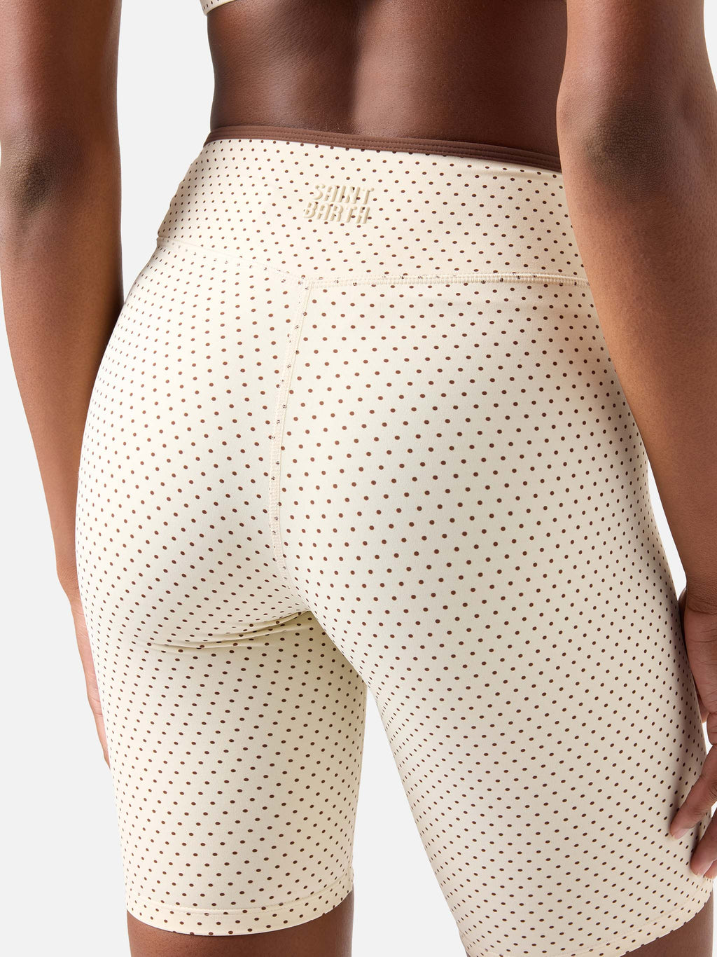 Leggings Eloira con stampa a micro pois