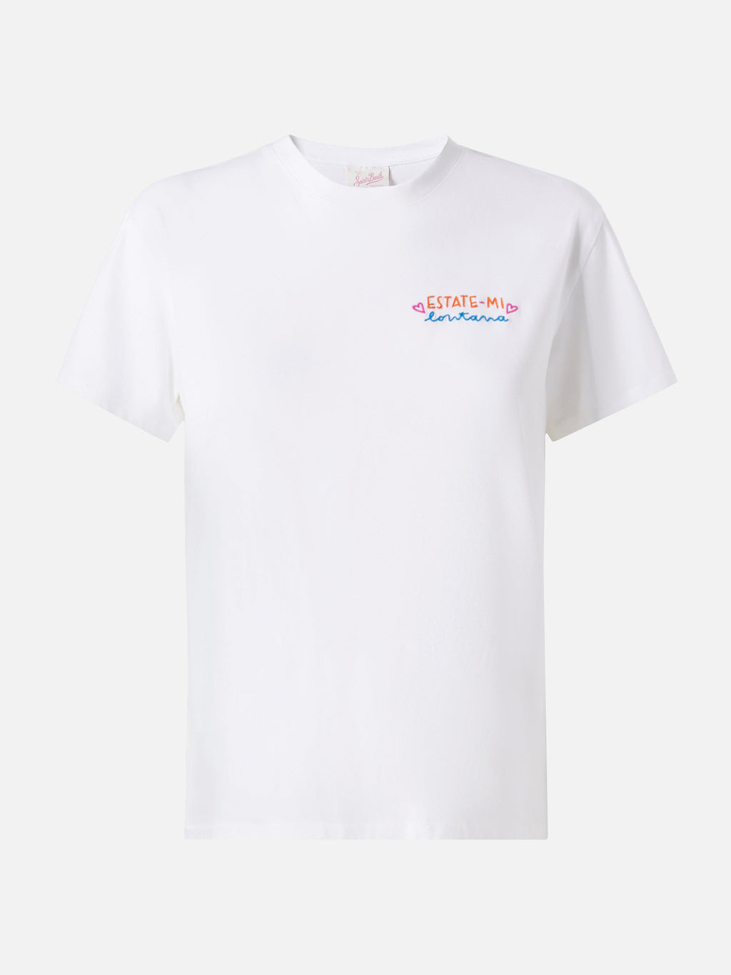T-shirt Emilie bianca con ricamo Estate-mi Lontana product image 4