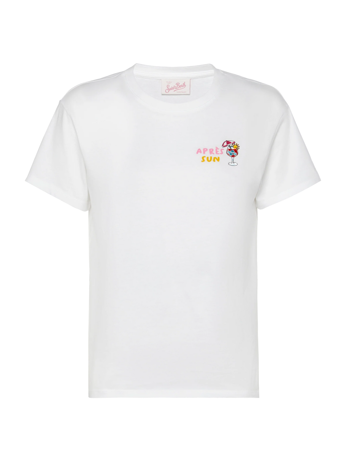 T-shirt Emilie bianca con ricamo Après Sun product image 4