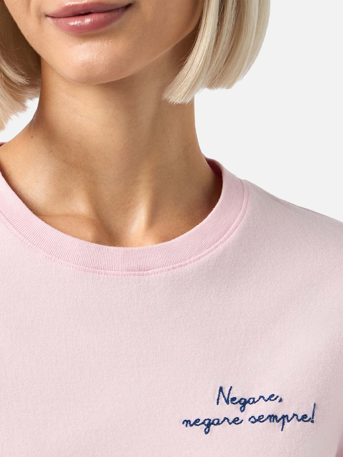 T-shirt Emilie rosa con stampa Negare Sempre | Special product image 1