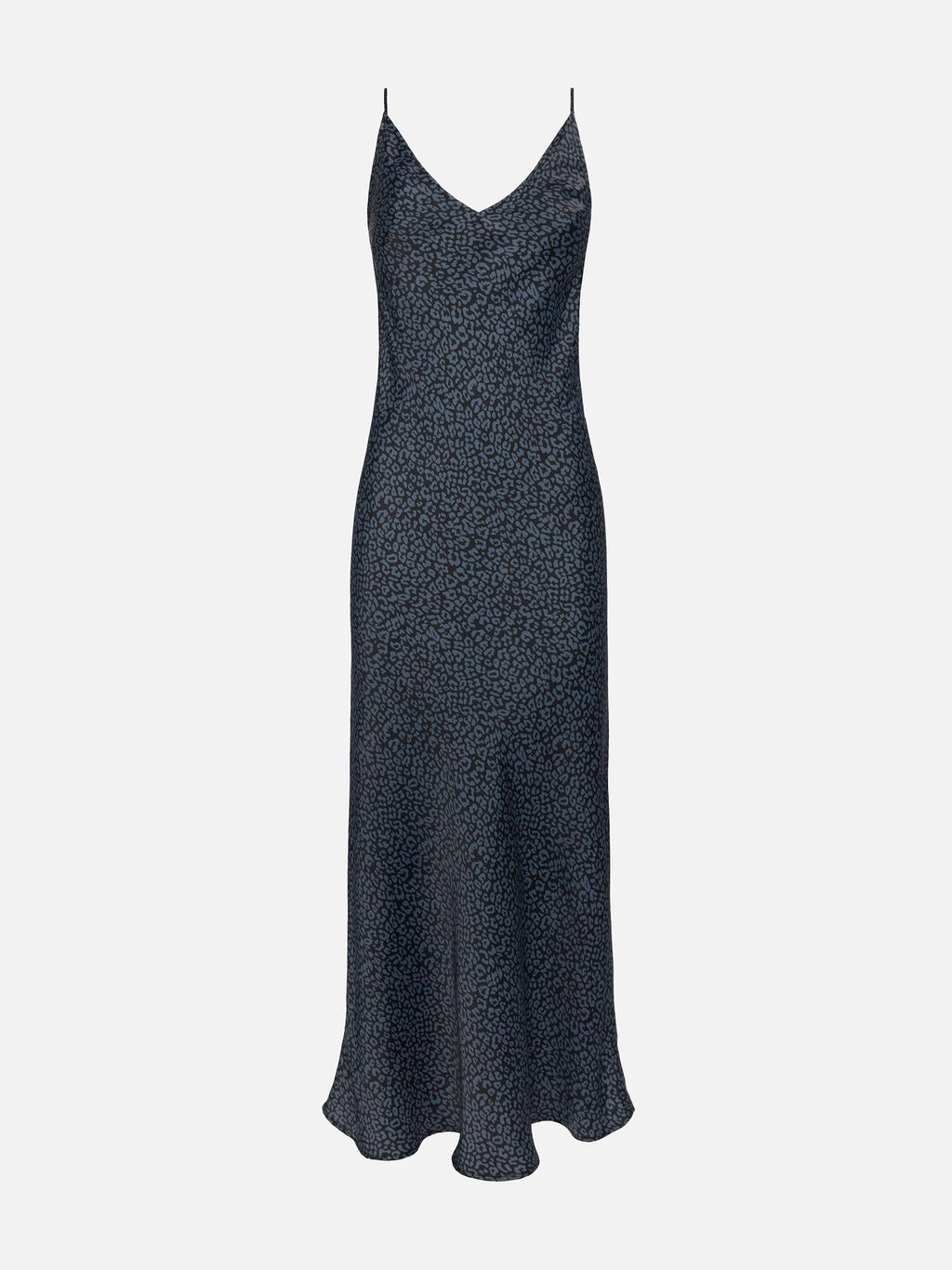 Abito Eydis in satin con stampa leopardata pastello