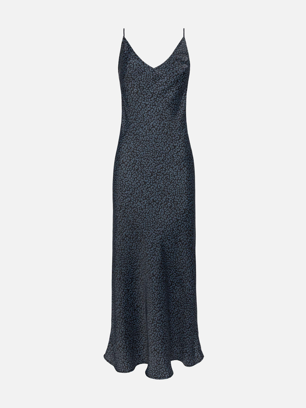 Abito Eydis in satin con stampa leopardata pastello