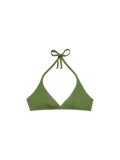 Top bikini bralette Gaia verde militare