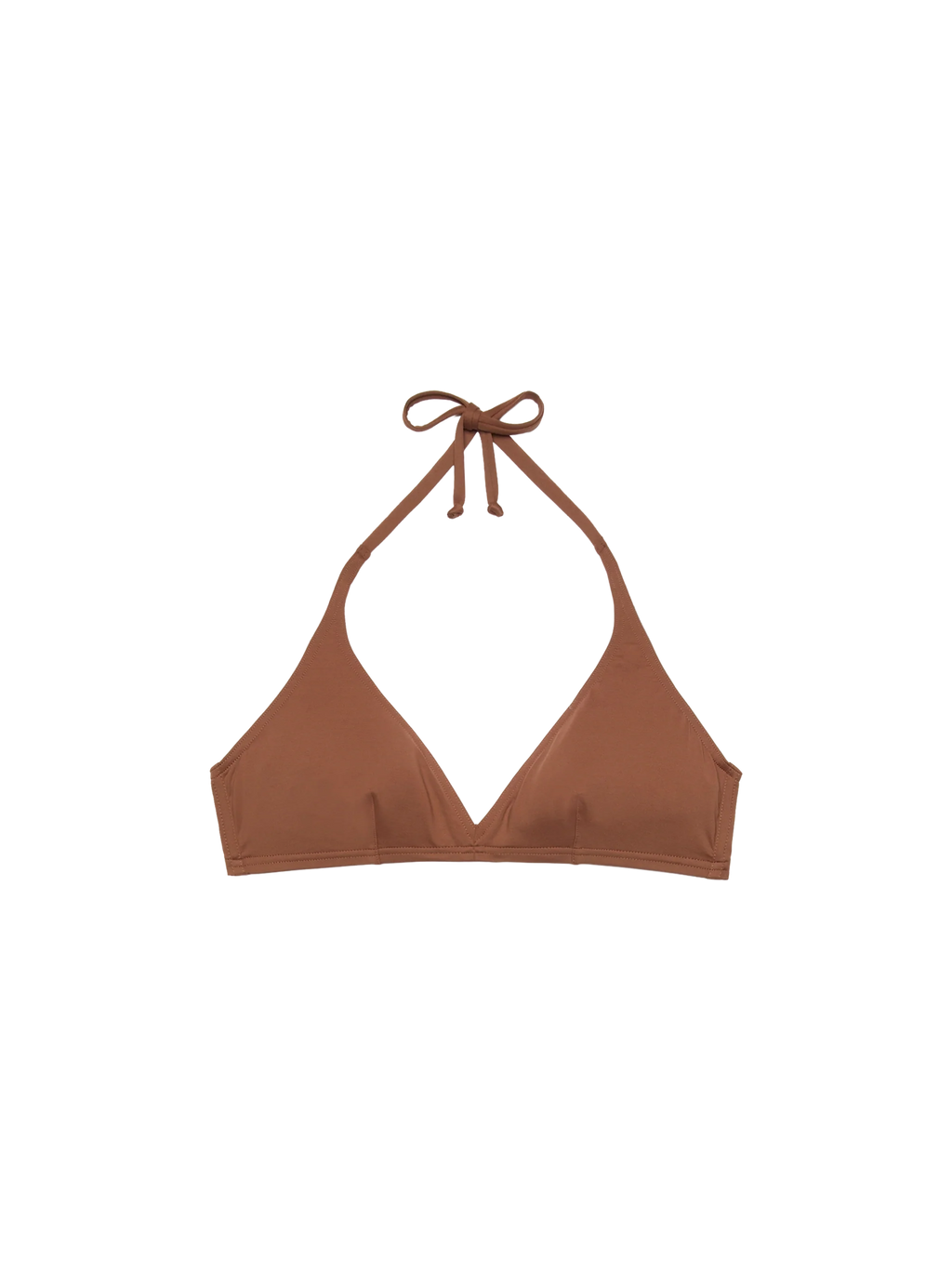 Top bikini bralette Gaia marrone