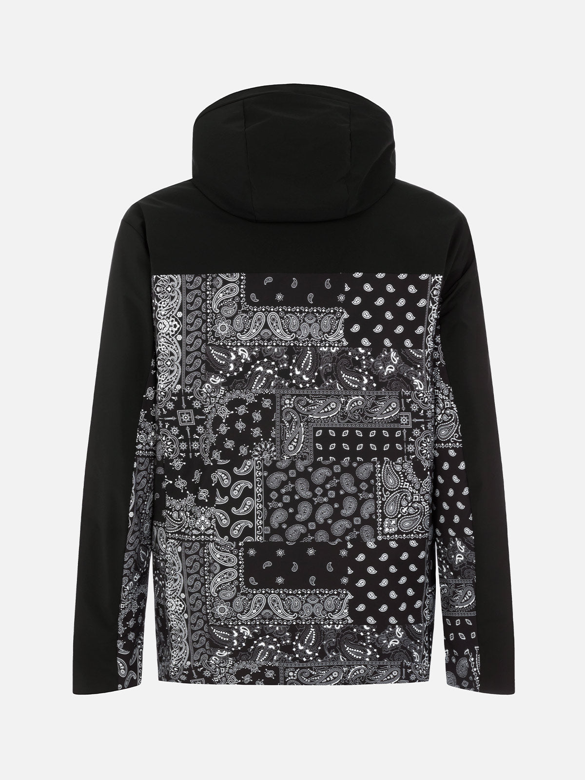 Piumino Greatscott nero con motivo bandana product image 8
