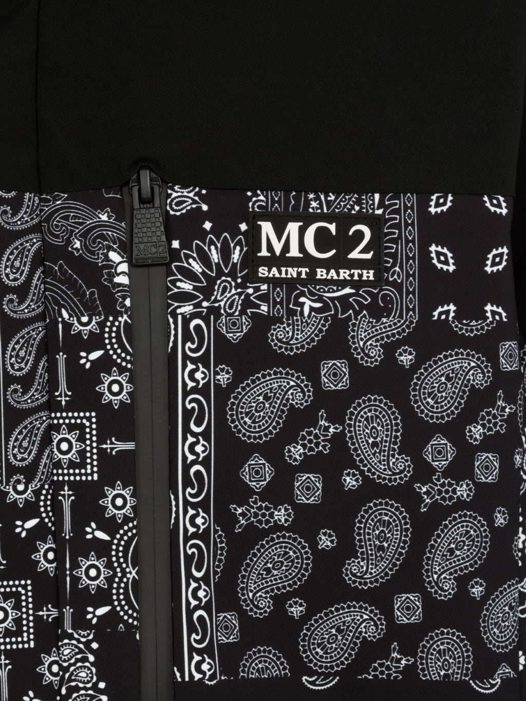 Piumino Greatscott nero con motivo bandana product image 9