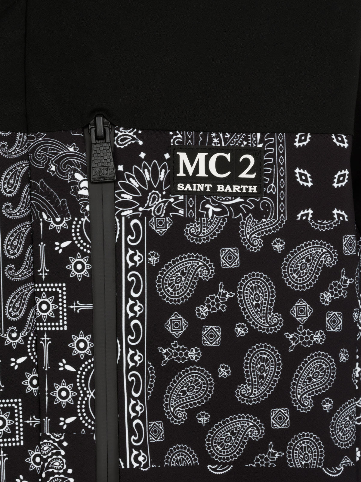 Piumino Greatscott nero con motivo bandana product image 9