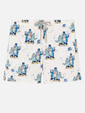 Costume mare Gustavia bianco con stampa gin tonic | Special Edition