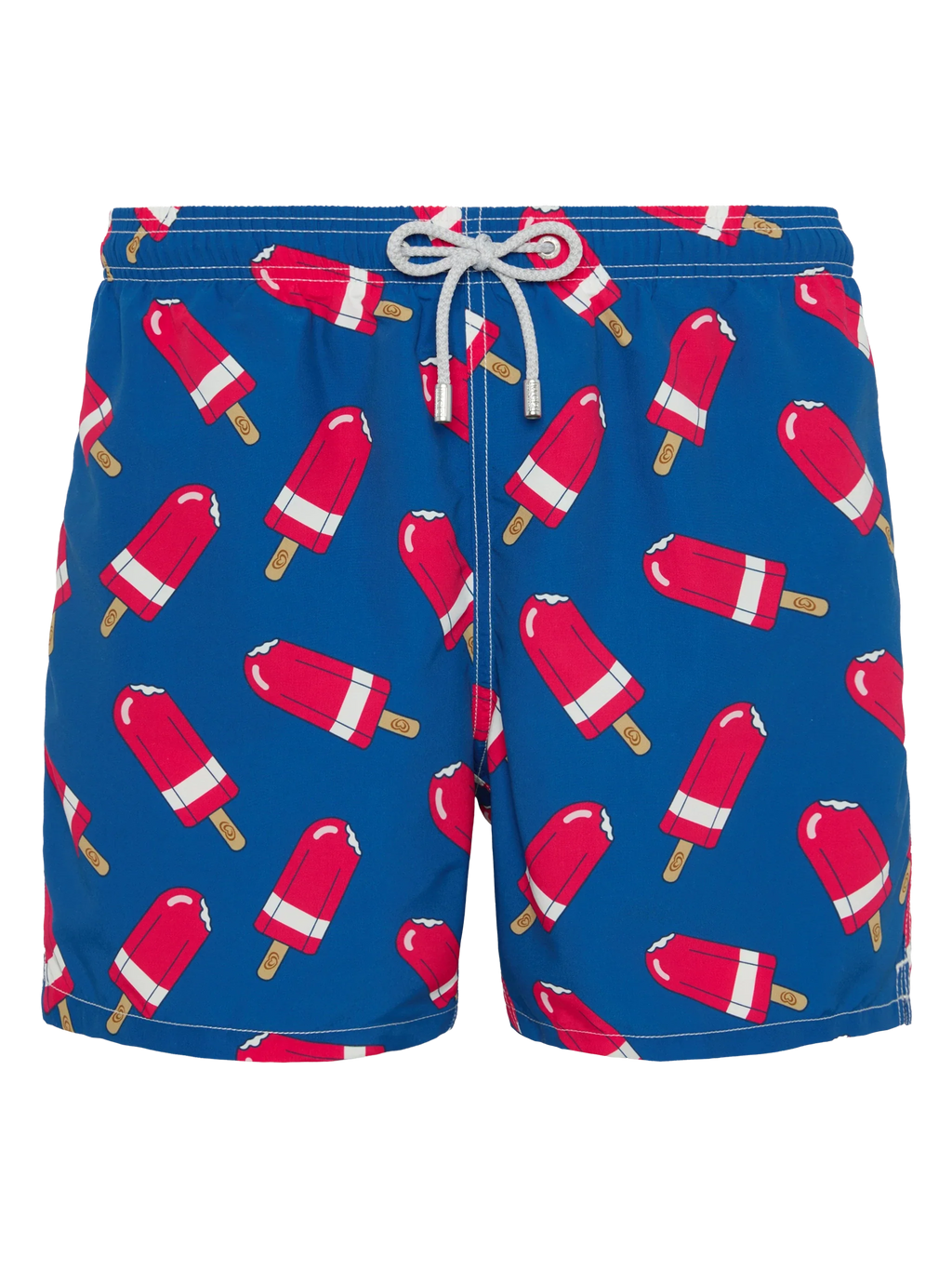 Costume mare Gustavia blu navy con stampa gelato Fior di Fragola | Special Edition