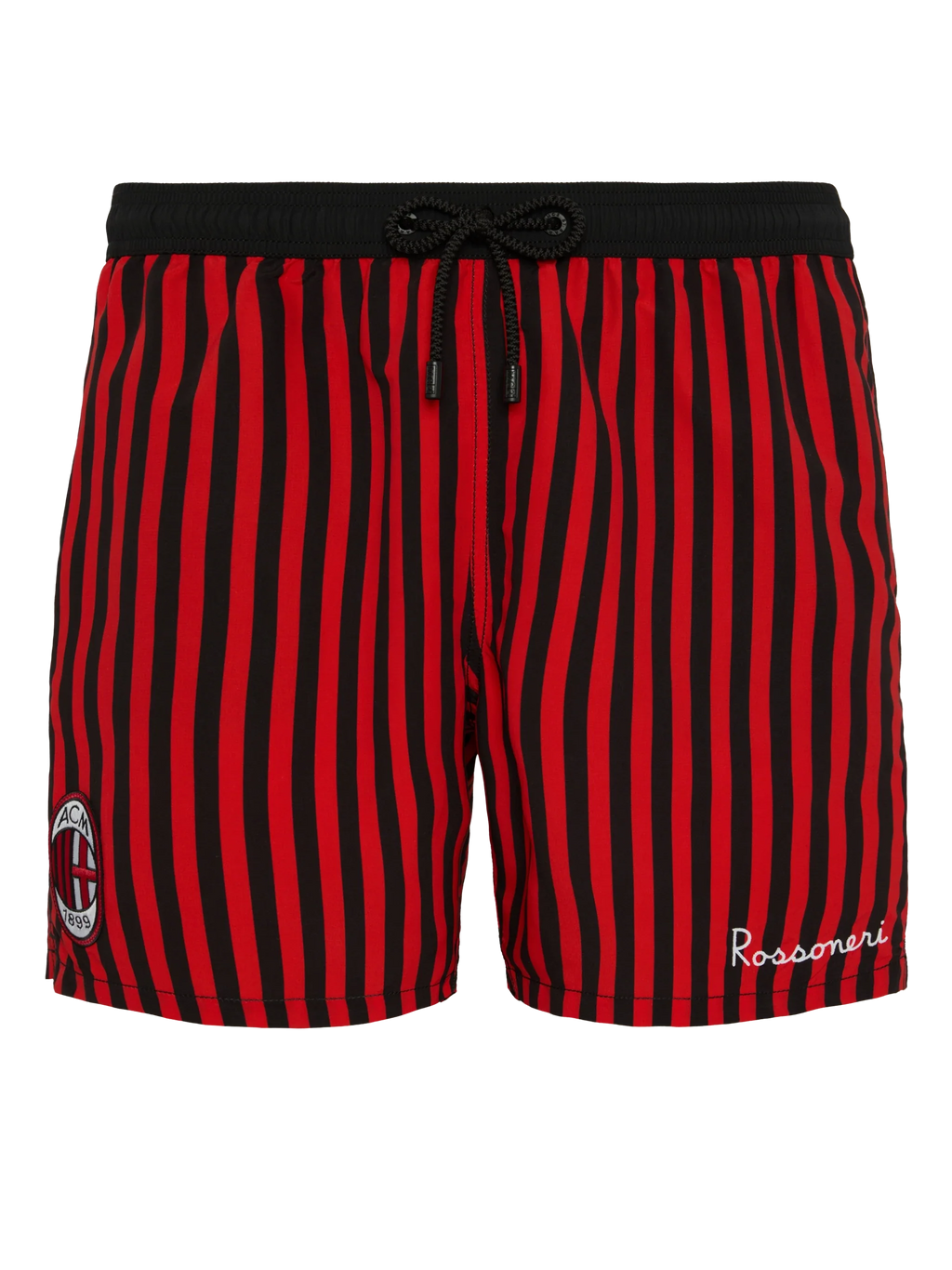 Costume mare Gustavia rosso con righe rossonere | Special Edition