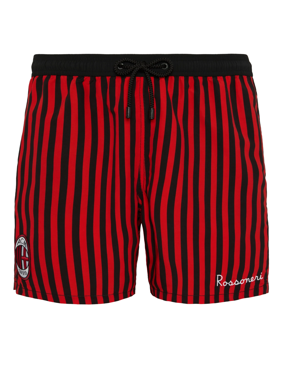 Costume mare Gustavia rosso con righe rossonere | Special Edition