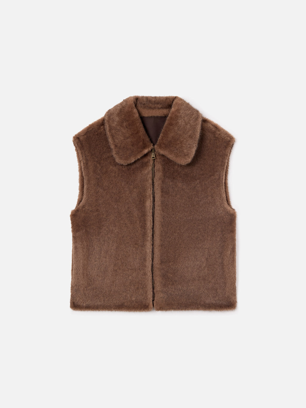 Gilet Hesketh marrone scuro reversibile in tessuto cerato product image 10