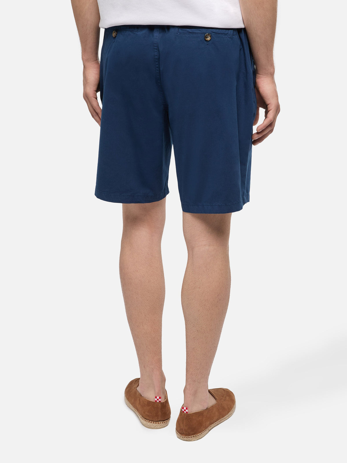 Bermuda Ischia blu navy in cotone