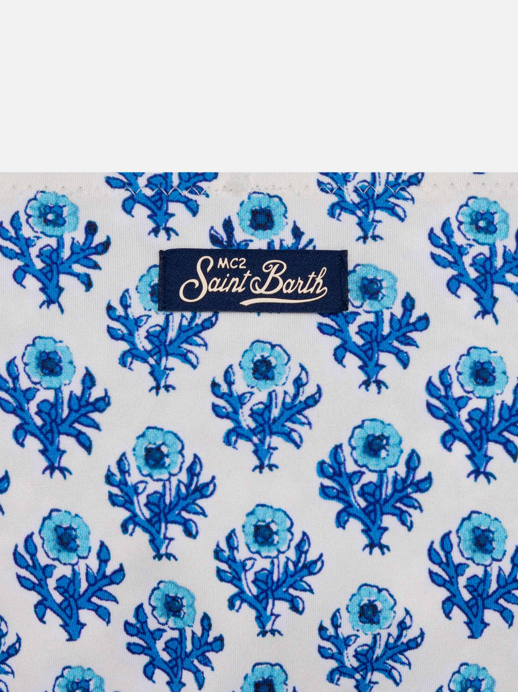 Bikini reversibile Jaiden Double con stampa a patch di fiori