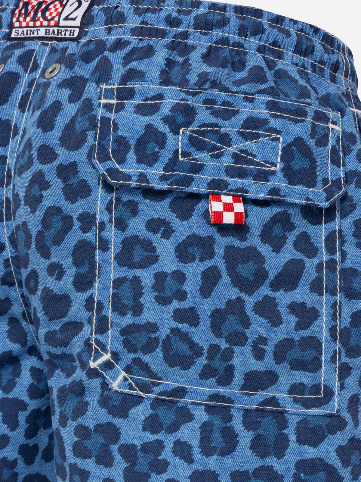 Costume mare Jean con stampa animalier