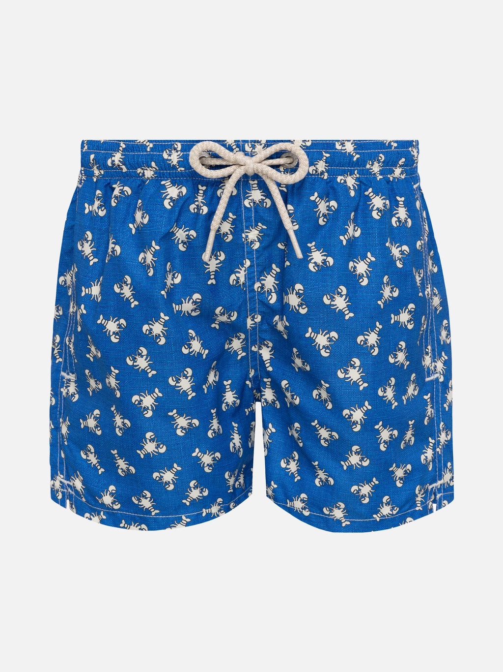 Costume mare Jean Lighting bluette con stampa aragoste