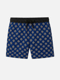 Costume mare Jean Lighting bluette e nero con stampa logo Inter | Special Edition