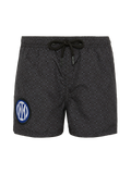 Costume mare Jean Lighting nero con motivo Inter | Special Edition