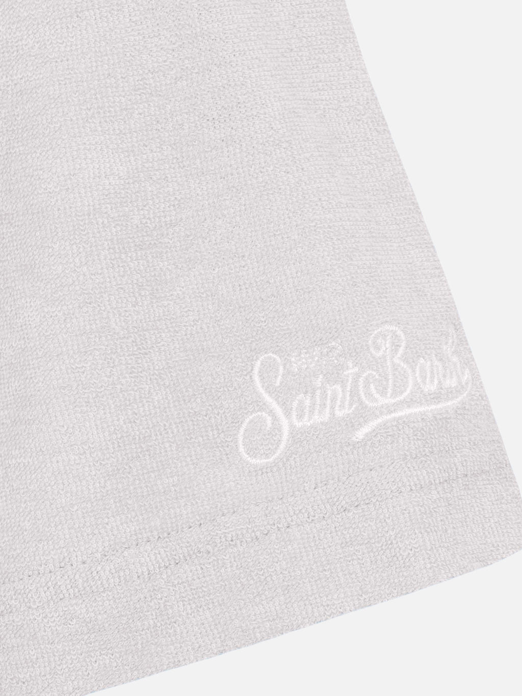 Polo Jeremy bianca in spugna product image 7