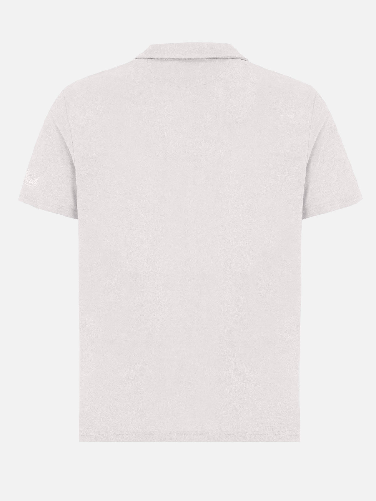 Polo Jeremy bianca in spugna product image 6