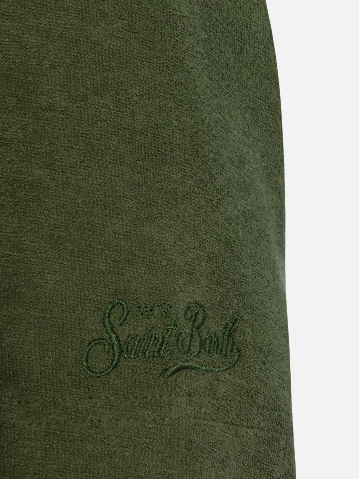 Polo Jeremy verde militare in spugna product image 7