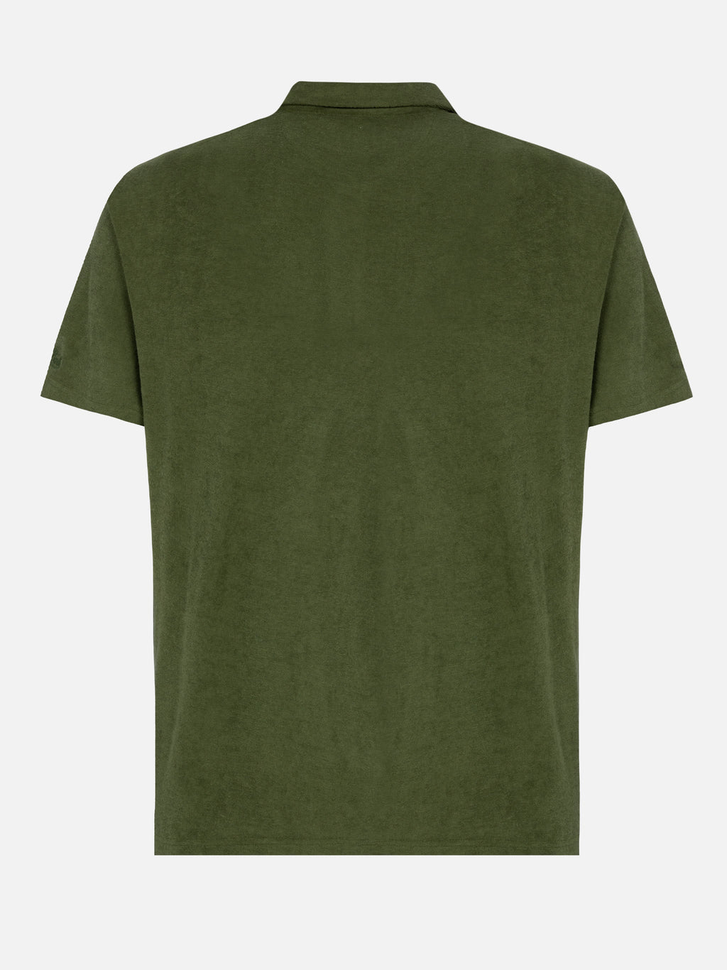 Polo Jeremy verde militare in spugna product image 5