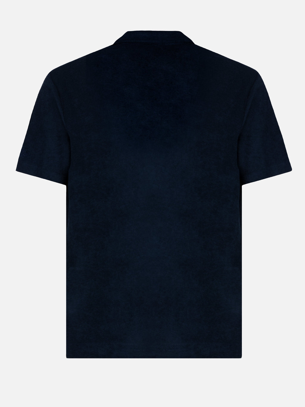Polo Jeremy blu navy in spugna con ricamo logo product image 5