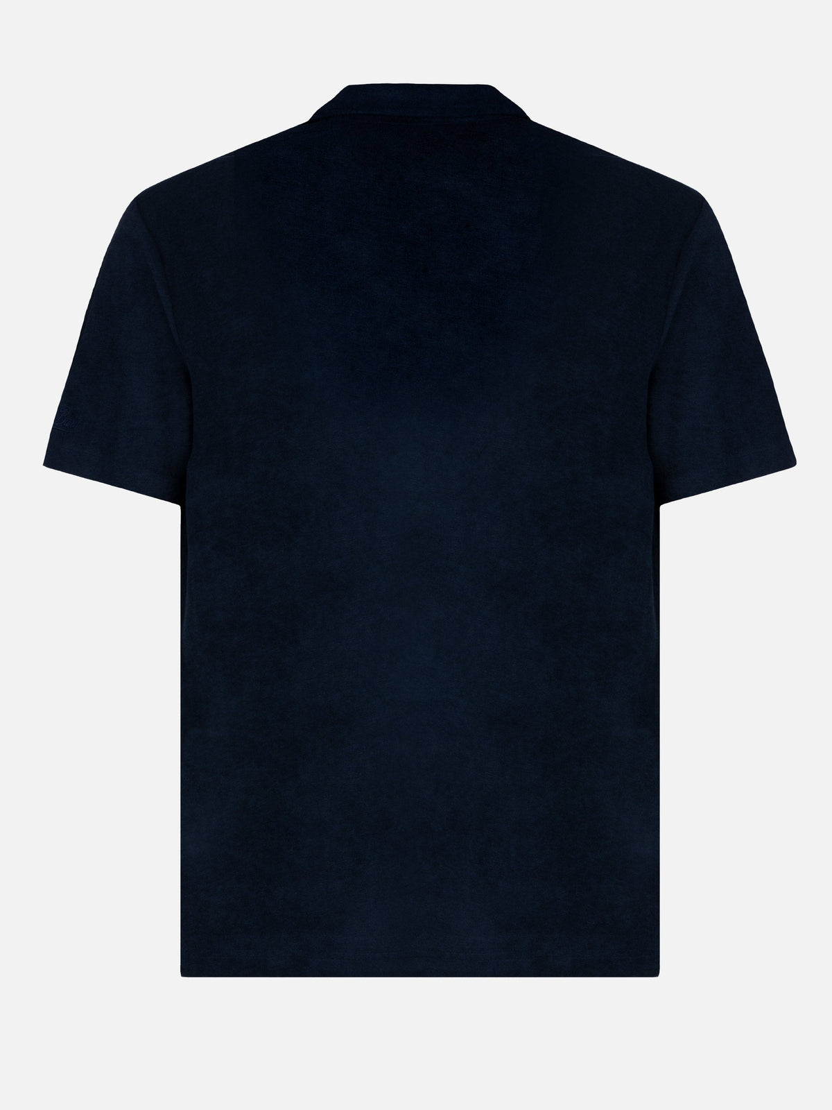 Polo Jeremy blu navy in spugna con ricamo logo product image 5