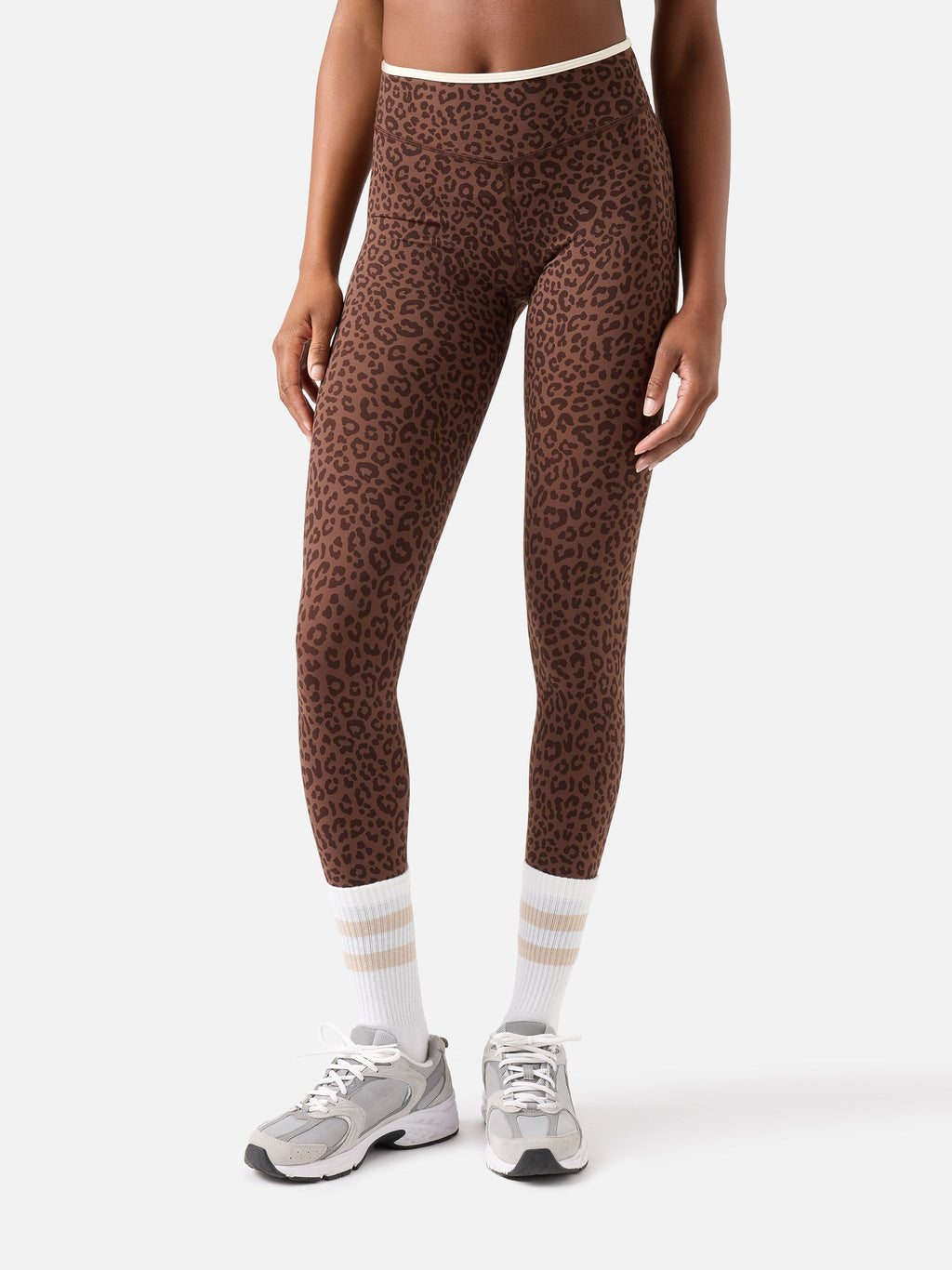Leggings Kaya con stampa leopardata