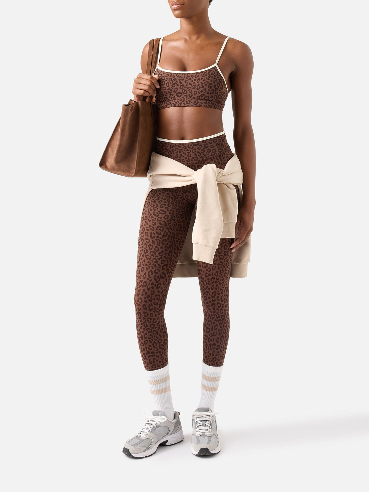 Leggings Kaya con stampa leopardata