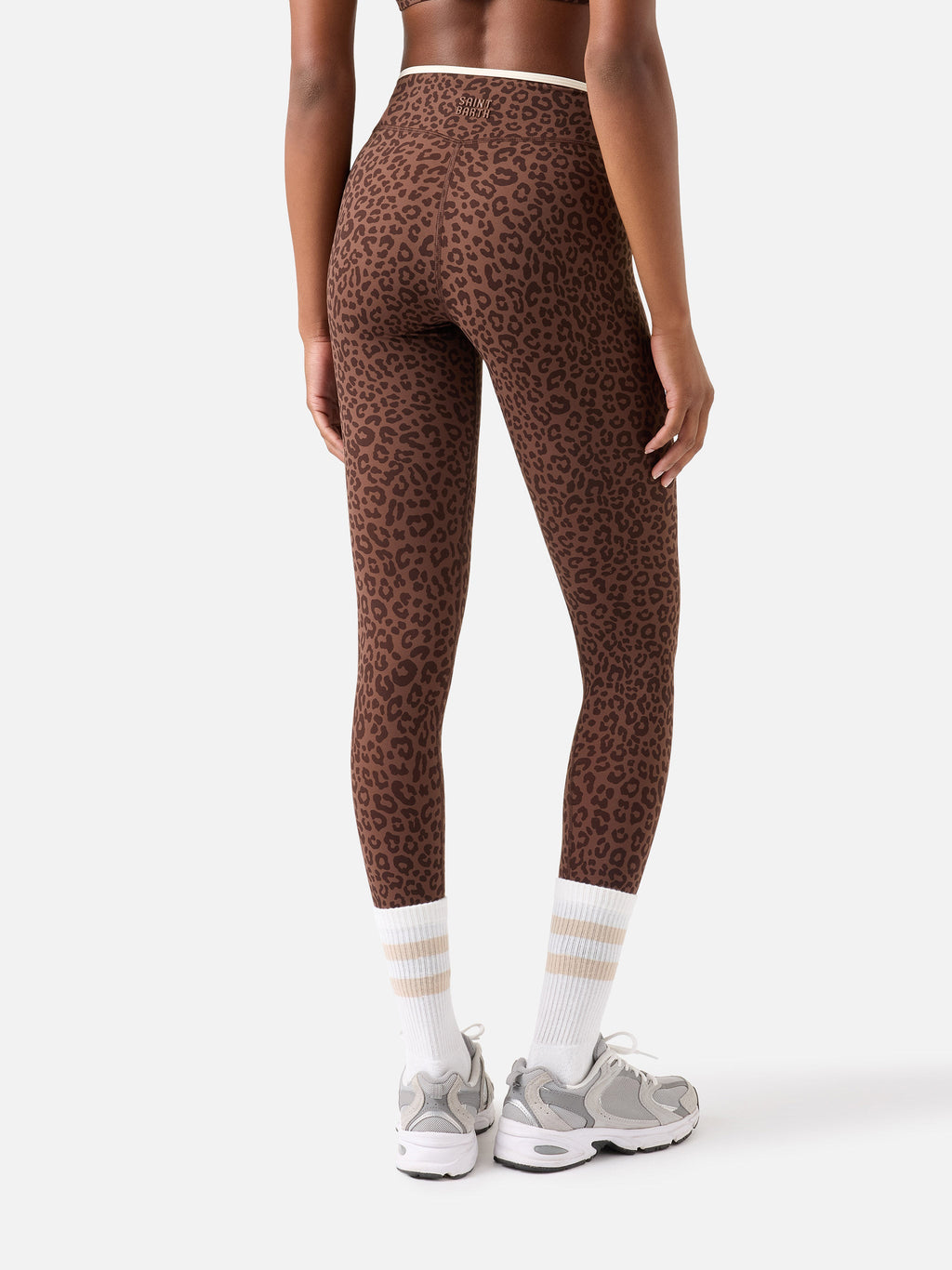 Leggings Kaya con stampa leopardata