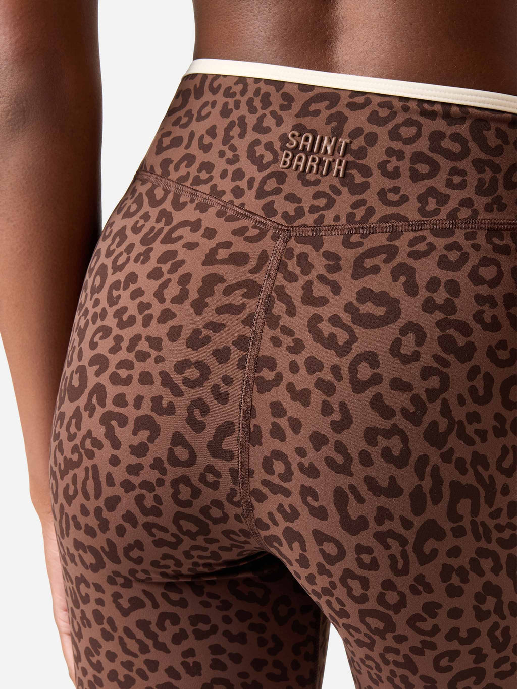 Leggings Kaya con stampa leopardata