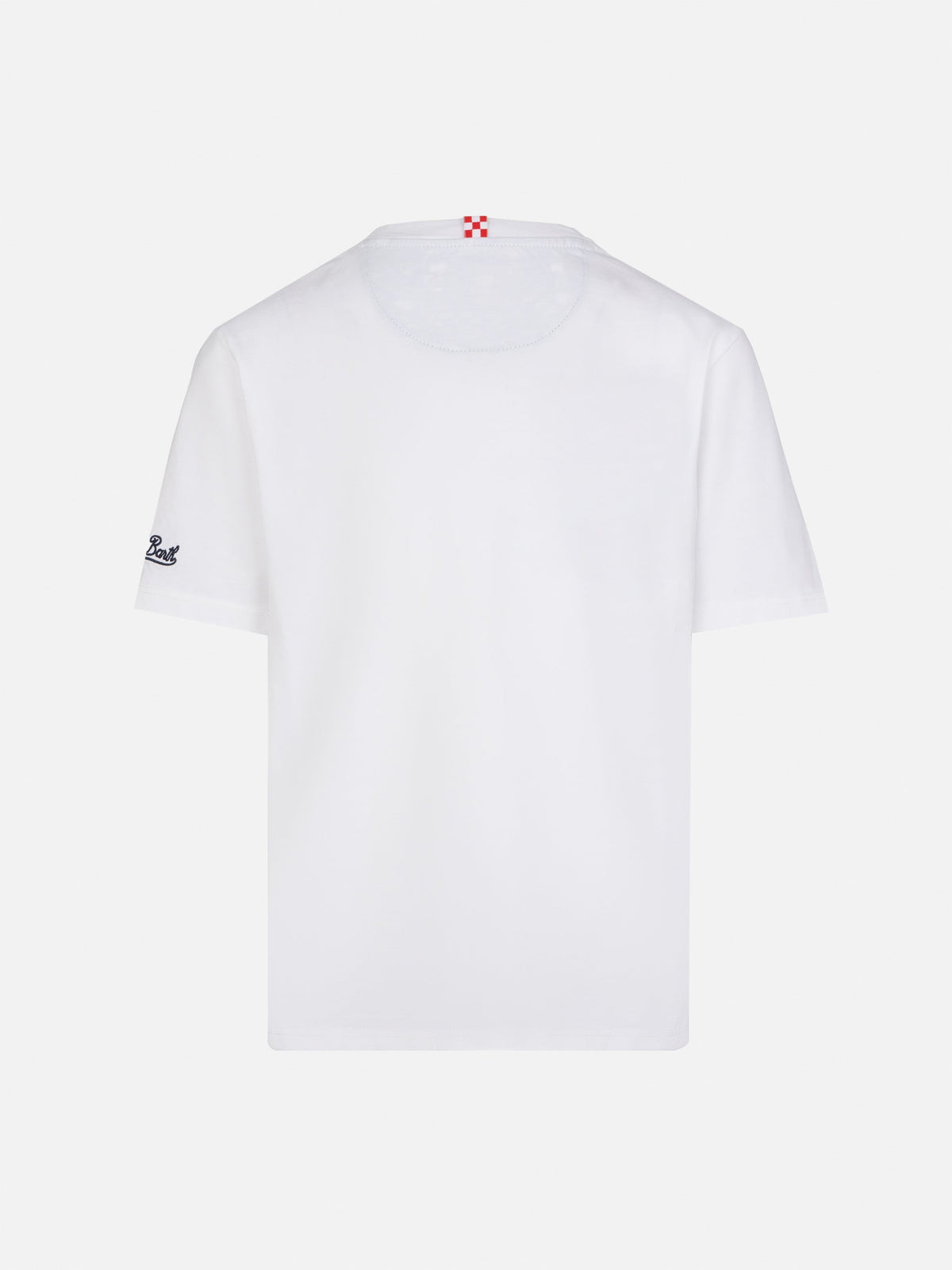 T-shirt Kea bianca con taschino Snoopy calciatore | Special product image 2