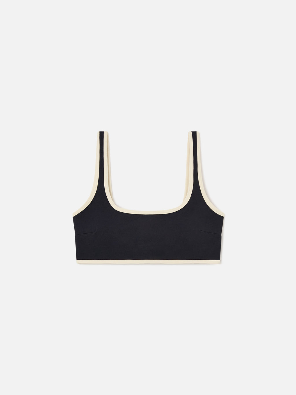 Top fitness Kassie bianco panna