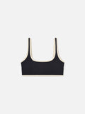 Top fitness Kassie bianco panna
