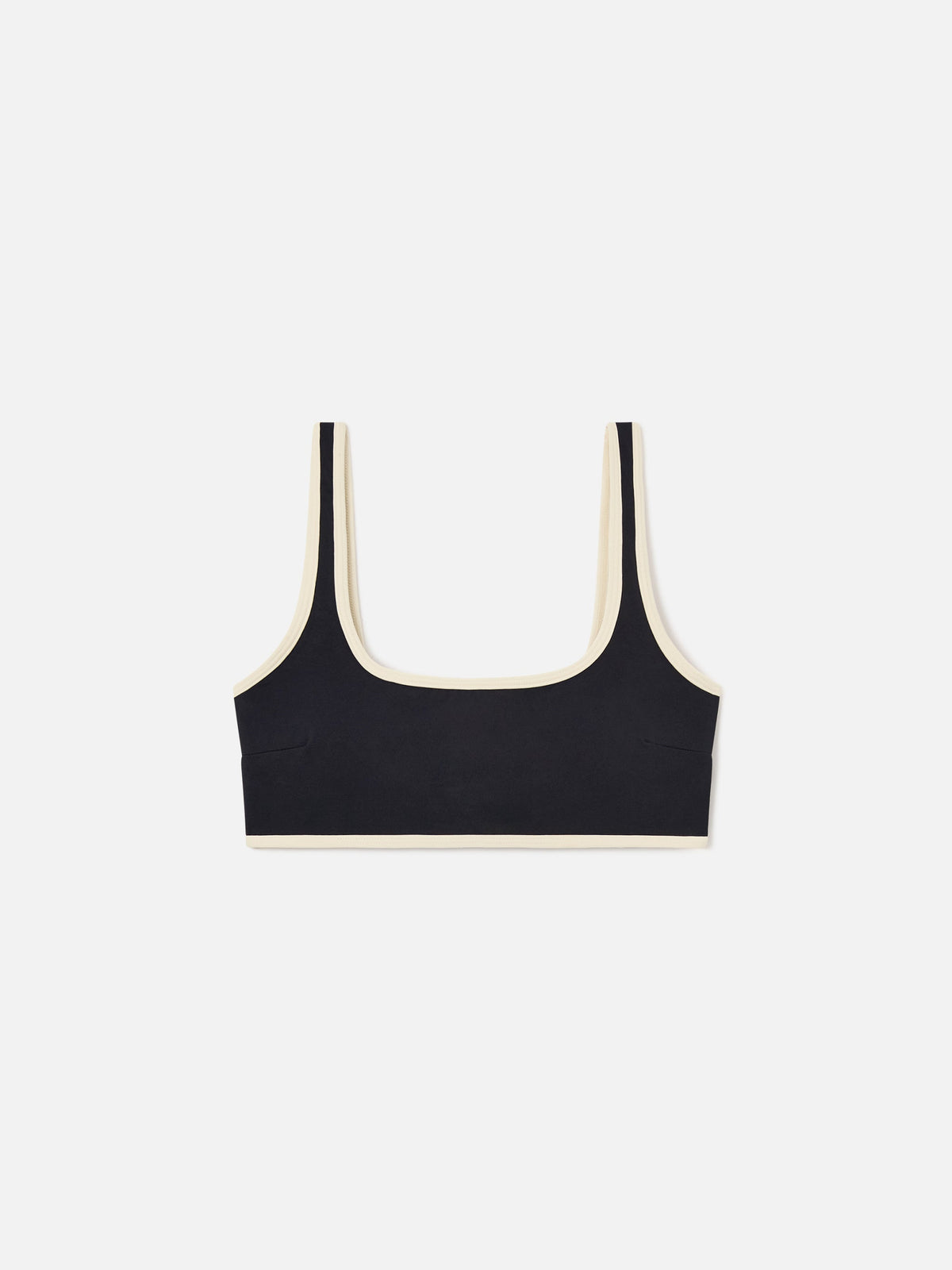 Top fitness Kassie bianco panna