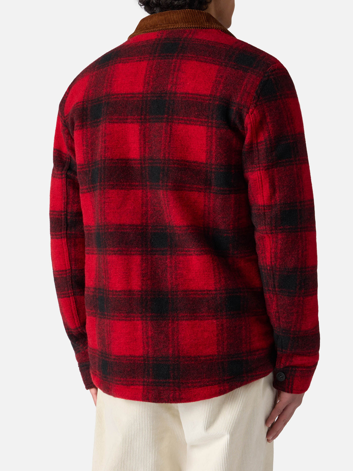 Sovracamicia Landeck con motivo tartan
