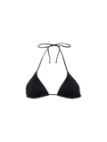 Top bikini a triangolo Leah nero