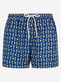 Costume mare Lighting Micro Fantasy blu navy con stampa Bombardino | Special Edition