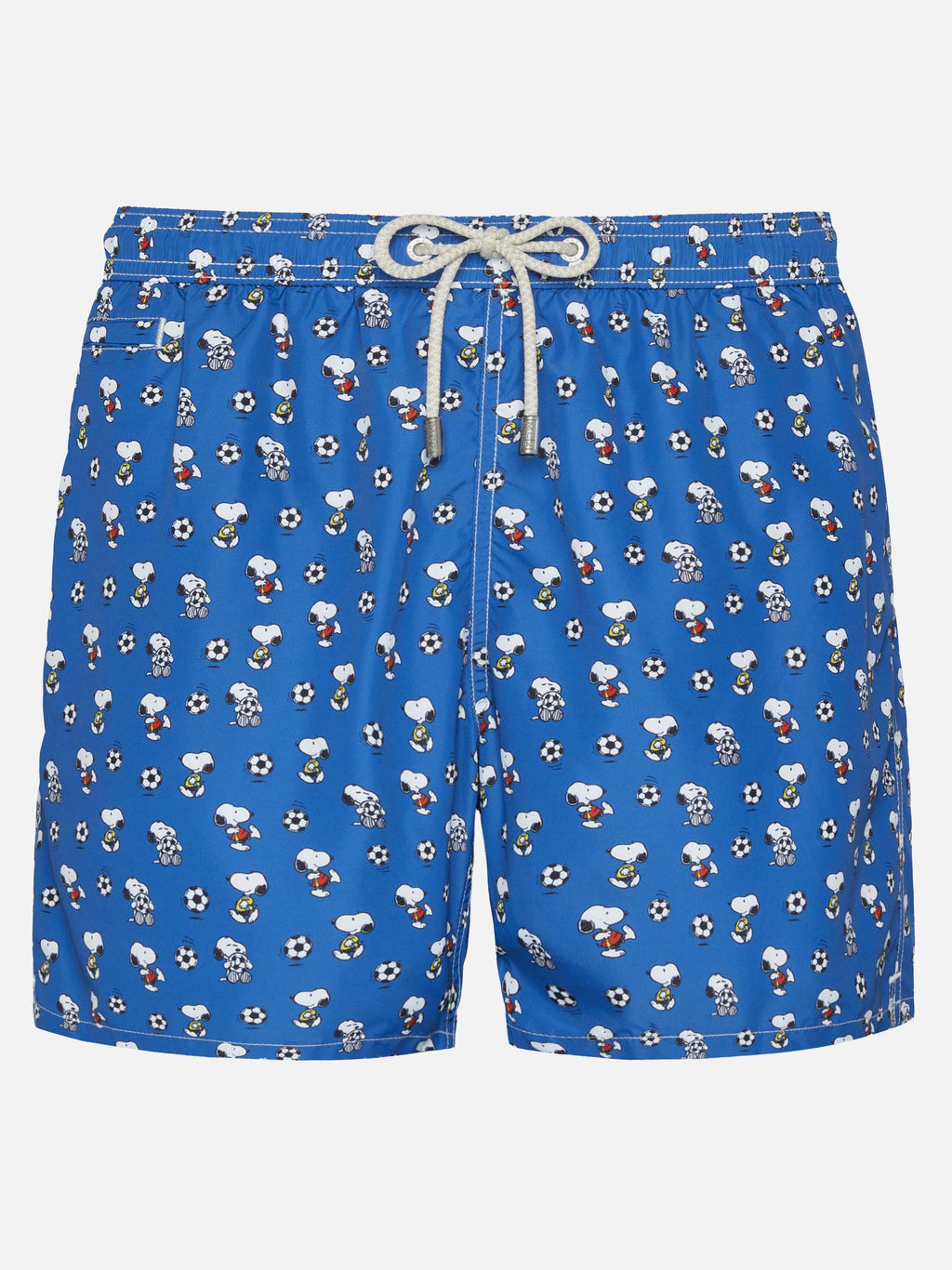 Costume mare Lighting Micro Fantasy blu navy con stampa Snoopy calciatore | Special Edition