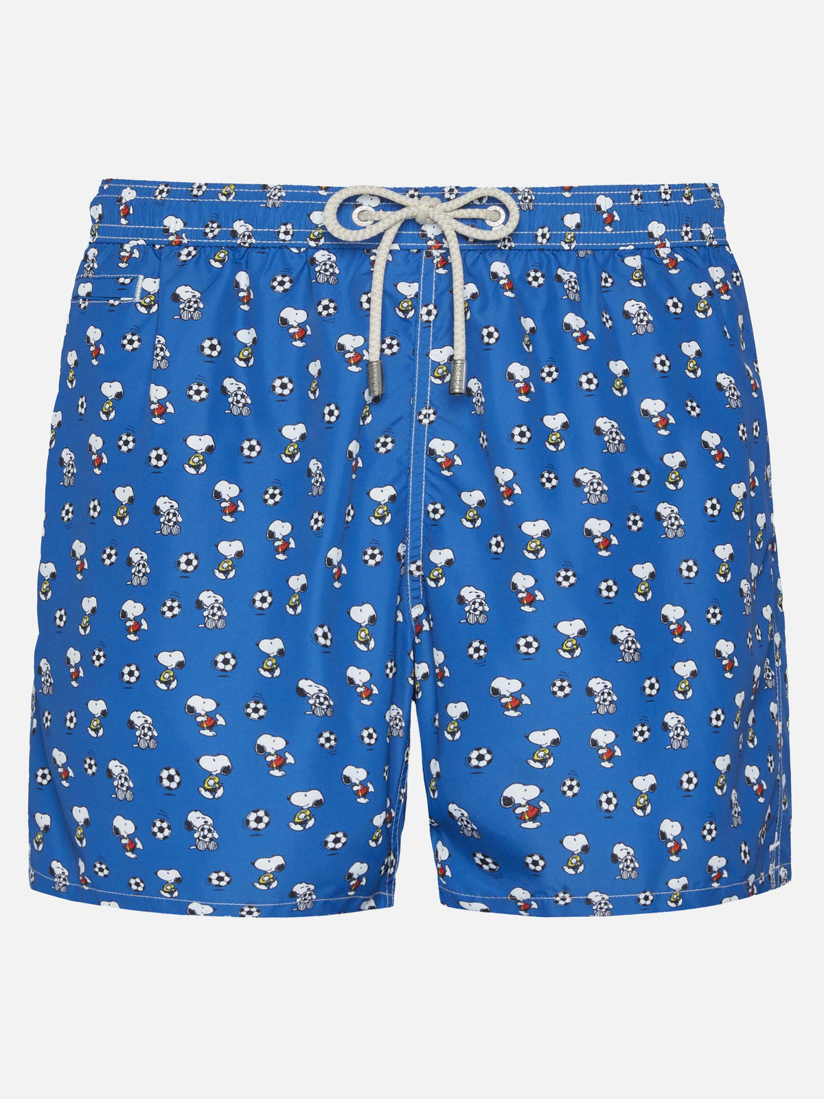Costume mare Lighting Micro Fantasy blu navy con stampa Snoopy calciatore | Special Edition