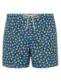 Costume mare Lighting Micro Fantasy blu navy con stampa granchi