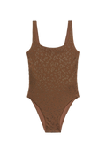 Costume intero Lora con strass leopardati