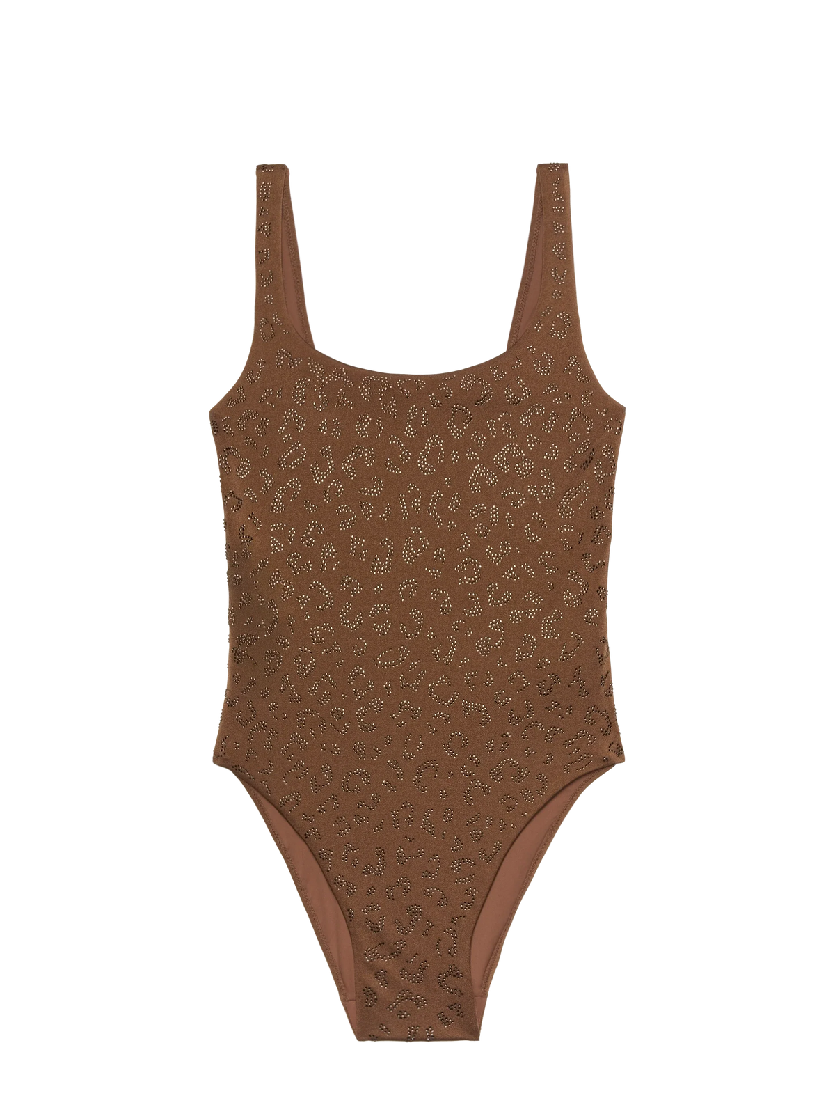 Costume intero Lora con strass leopardati