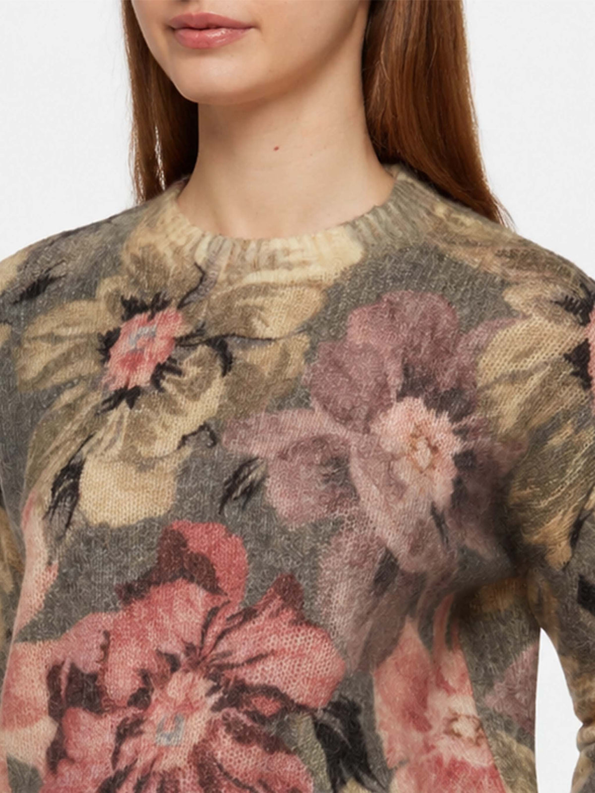 Maglione Louise con motivo floreale