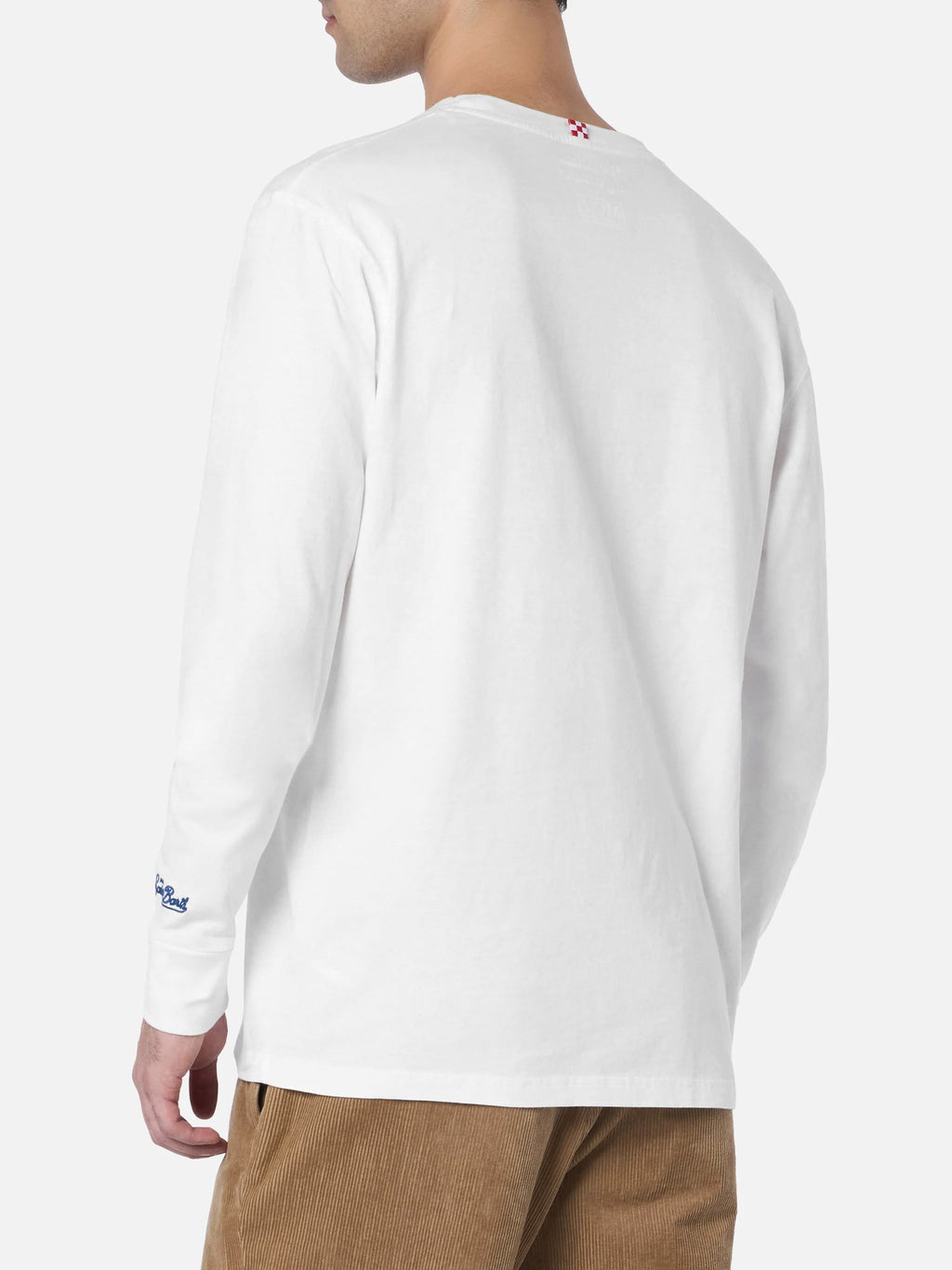 T-shirt Luton bianco panna con ricamo Negare, sempre product image 4