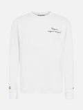 T-shirt Luton bianco panna con ricamo Negare, sempre product image 1