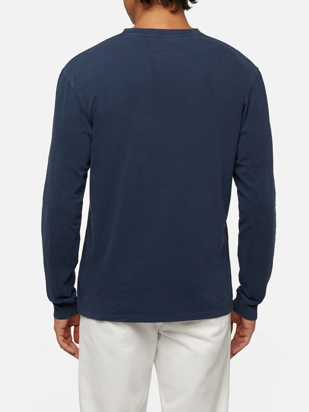 T-shirt Luton blu con stampa auto e chalet product image 4